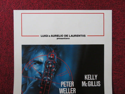 CAT CHASER ITALIAN LOCANDINA (27.5"x13") POSTER PETER WELLER KELLY MCGILLIS 1990