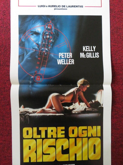 CAT CHASER ITALIAN LOCANDINA (27.5"x13") POSTER PETER WELLER KELLY MCGILLIS 1990