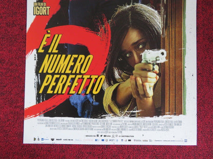 E IL NUMERO PERFETTO ITALIAN LOCANDINA (26.5"x12.5") POSTER TONI SERVILLO 2019