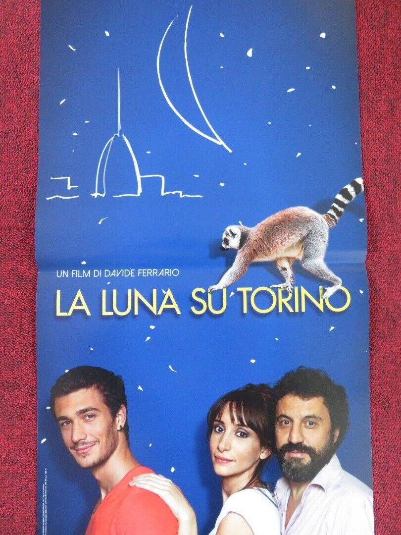 LA LUNA SU TORINO ITALIAN LOCANDINA (27"x13") POSTER WALTER LEONARDI 2013