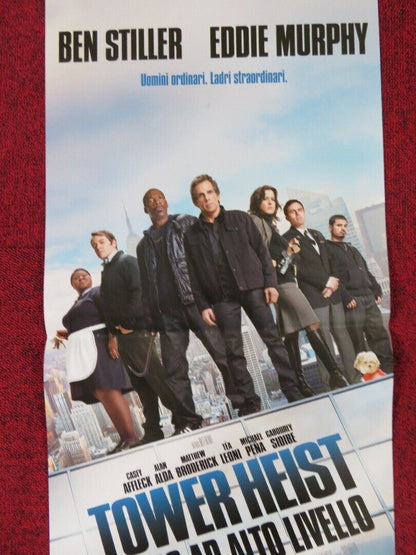 TOWER HEIST  ITALIAN LOCANDINA (26.5"x12.5") POSTER BEN STILLER EDDIE MURPHY '11