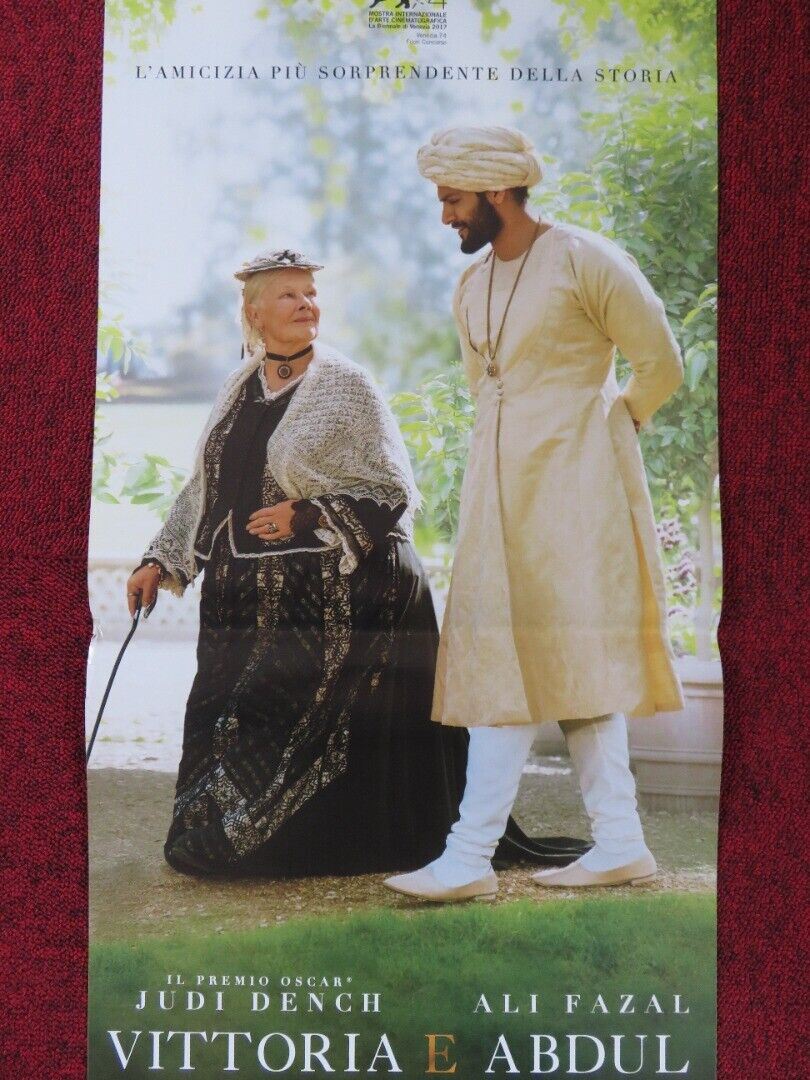 VICTORIA & ABDUL ITALIAN LOCANDINA (27.5"x12.5") POSTER JUDI DENCH '17