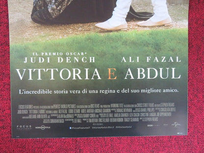 VICTORIA & ABDUL ITALIAN LOCANDINA (27.5"x12.5") POSTER JUDI DENCH '17