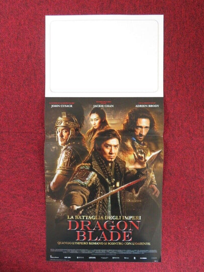 DRAGON BLADE  ITALIAN LOCANDINA (26.5"x12.5") POSTER JACKIE CHAN 2015