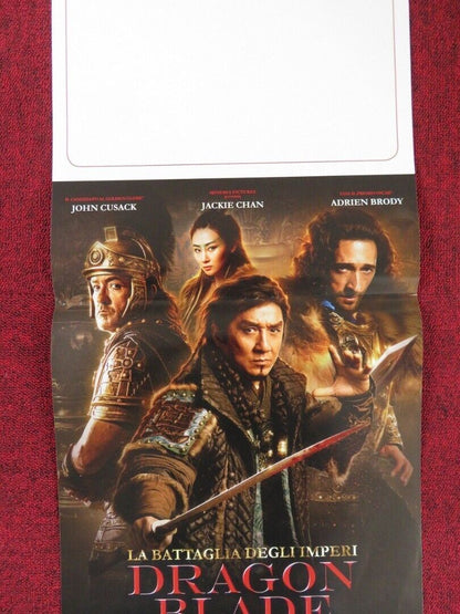 DRAGON BLADE  ITALIAN LOCANDINA (26.5"x12.5") POSTER JACKIE CHAN 2015