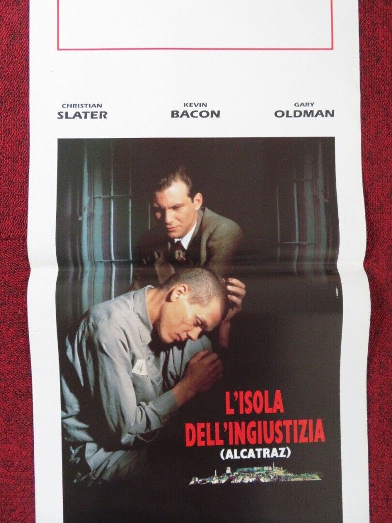 MURDER IN THE FIRST ITALIAN LOCANDINA (27.5"x13") POSTER C SLATER G OLDMAN 1995