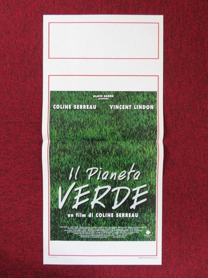 IL PIANETA VERDE ITALIAN LOCANDINA (27.5"x13") POSTER COLINE SERREAU 1997