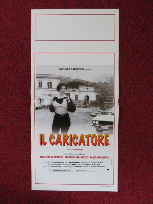 IL CARICATORE ITALIAN LOCANDINA (27.5"x13") POSTER MASSIMO GAUDIOSO 1997