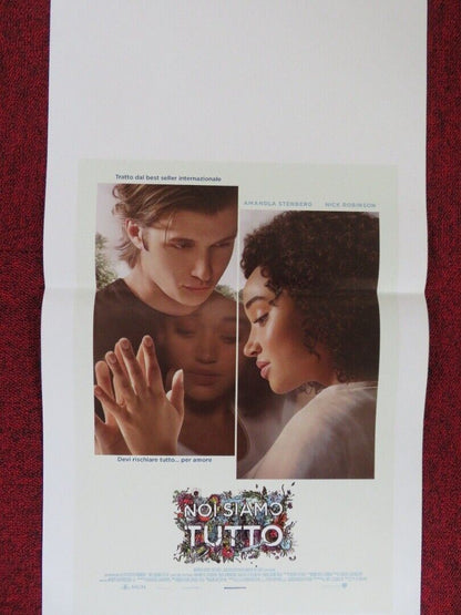 EVERYTHING, EVERYTHING ITALIAN LOCANDINA (27.5"x13") POSTER AMANDLA STENBERG '17