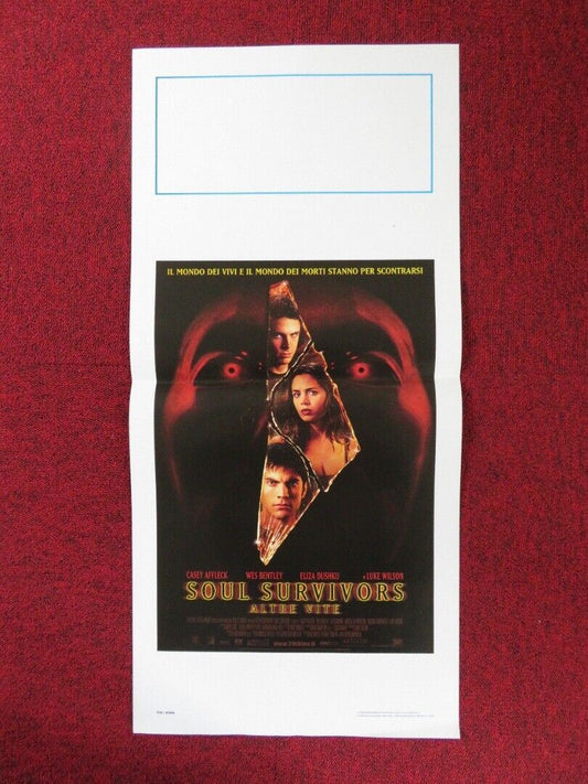 SOUL SURVIVORS  ITALIAN LOCANDINA (27.5"x13") POSTER L WILSONWES BENTLEY '01