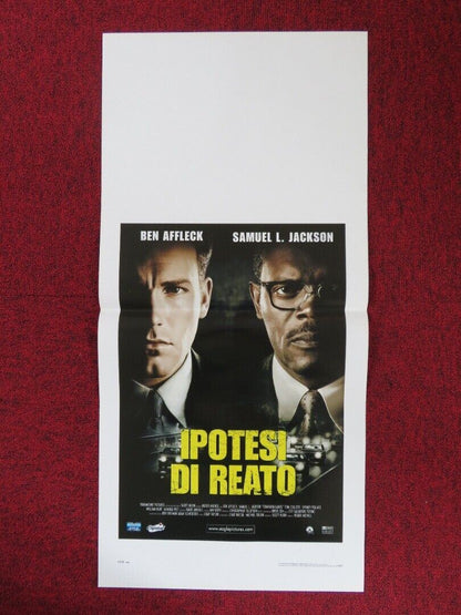 CHANGING LANES ITALIAN LOCANDINA (27.5"x13") POSTER SAMUEL L.JACKSON 2002