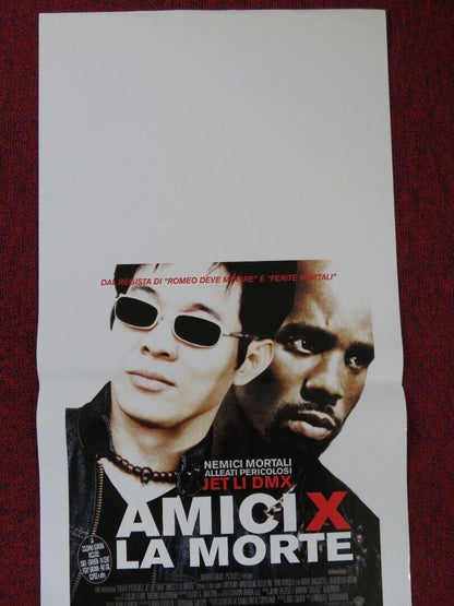 CRADLE 2 THE GRAVE  ITALIAN LOCANDINA (27.5"x13") POSTER JET LI DMX KELLY HU '03