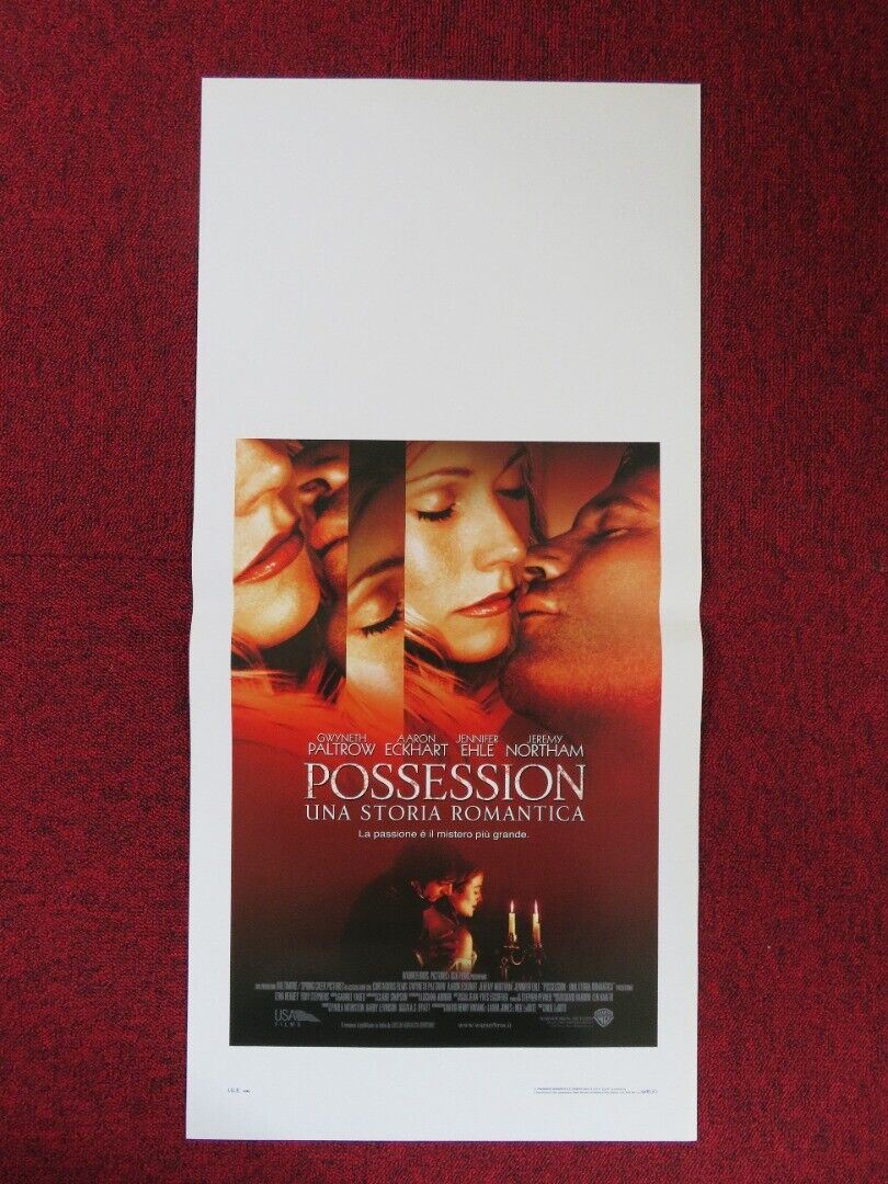 POSSESSION ITALIAN LOCANDINA (27.5"x13") POSTER G PALTROW A ECKHART 2002