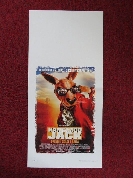 KANGAROO JACK  ITALIAN LOCANDINA (27.5"x13") POSTER JERRY O'CONNELL 2003