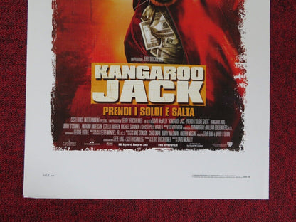 KANGAROO JACK  ITALIAN LOCANDINA (27.5"x13") POSTER JERRY O'CONNELL 2003