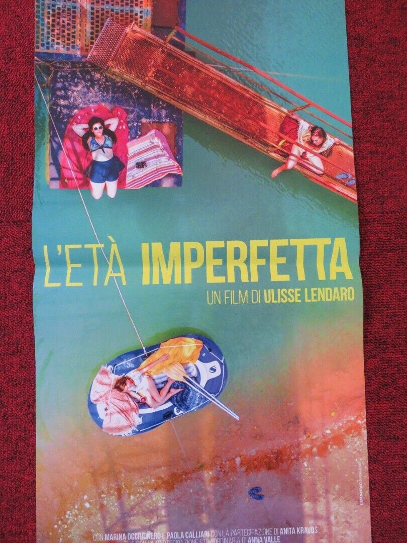 LETA IMPERFETTA ITALIAN LOCANDINA (26.5"x12.5") POSTER PAOLA CALLIARI 2017