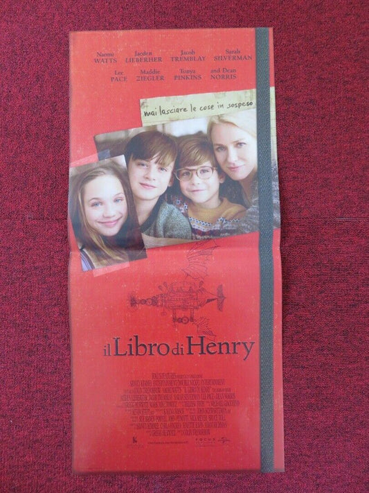 THE BOOK OF HENRY ITALIAN LOCANDINA (26.5"x12.5") POSTER NAOMI WATTS 2017