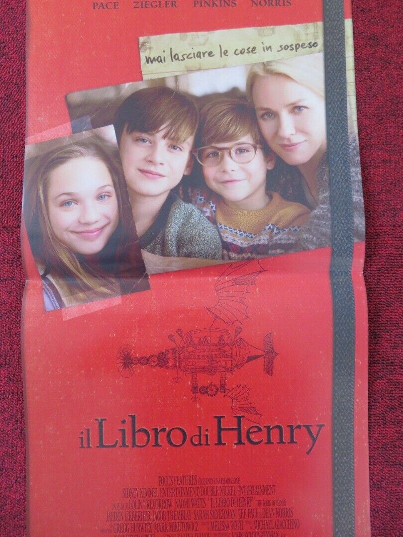 THE BOOK OF HENRY ITALIAN LOCANDINA (26.5"x12.5") POSTER NAOMI WATTS 2017