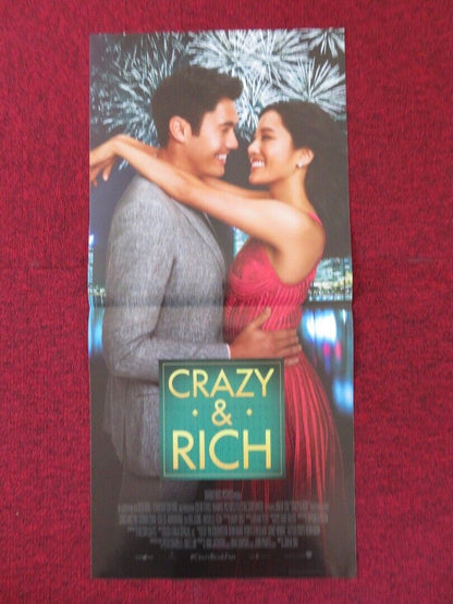 CRAZY RICH ASIANS ITALIAN LOCANDINA (26.5"x12.5") POSTER KEN JEONG 2018