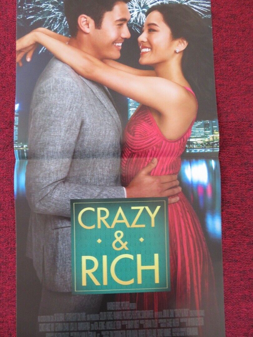 CRAZY RICH ASIANS ITALIAN LOCANDINA (26.5"x12.5") POSTER KEN JEONG 2018