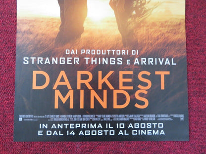 DARKEST MINDS  ITALIAN LOCANDINA (26.5"x13") POSTER AMANDA STENBERG 2018