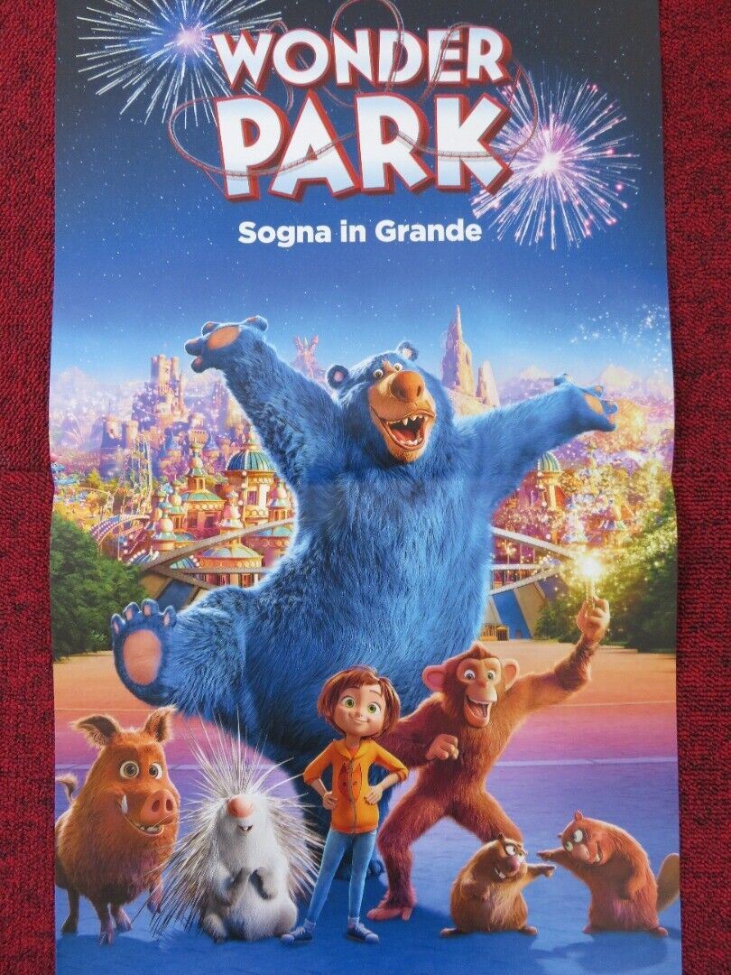 WONDER PARK  ITALIAN LOCANDINA (26.5"x13") POSTER MILA KUNIS J GARNER 2019