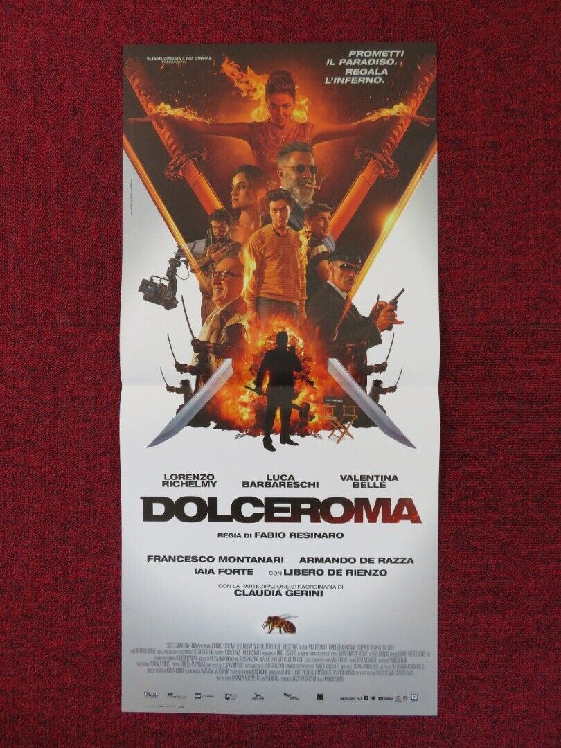 DOLCEROMA  ITALIAN LOCANDINA (26.5"x12.5") POSTER LORENZO RICHELMY 2019