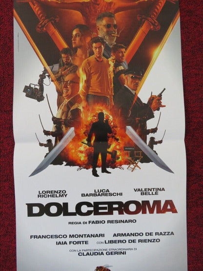 DOLCEROMA  ITALIAN LOCANDINA (26.5"x12.5") POSTER LORENZO RICHELMY 2019