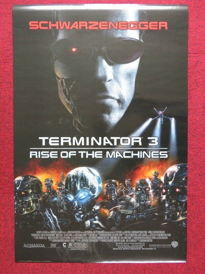 TERMINATOR 3 RISE OF THE MACHINES U.S ROLLED POSTER ARNOLD SCHWARZENEGGER 2003