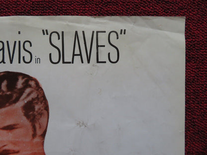 SLAVES U.S ROLLED POSTER OSSIE DAVIES DIONNE WARWICK 1969