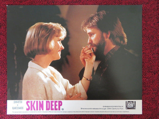 SKIN DEEP - A LOBBY CARD JOHN RITTER ALYSON REED 1989