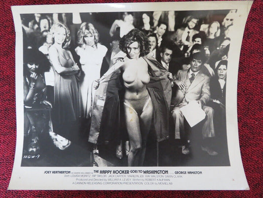 THE HAPPY HOOKER GOES TO WASHINGTON - B LOBBY CARD GEORGE HAMILTON J. HEATHERTON