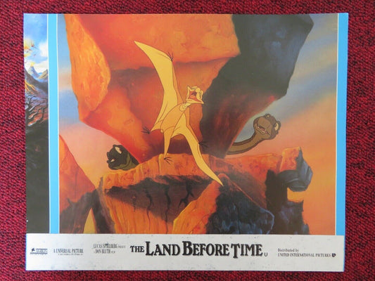 THE LAND BEFORE TIME - B LOBBY CARD LUCAS SPIELBERG 1988