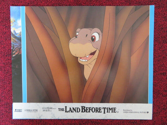 THE LAND BEFORE TIME - C LOBBY CARD LUCAS SPIELBERG 1988