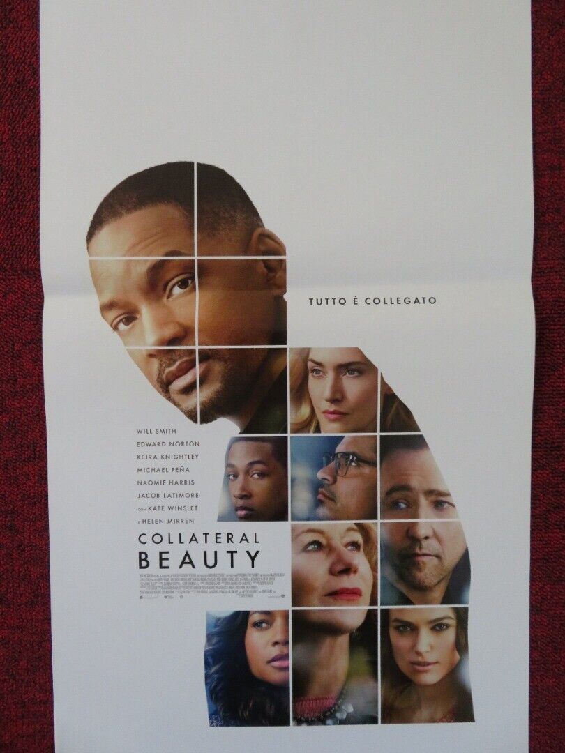 COLLATERAL BEAUTY ITALIAN LOCANDINA (27.5"x13") POSTER W SMITH K WINSLET 2016