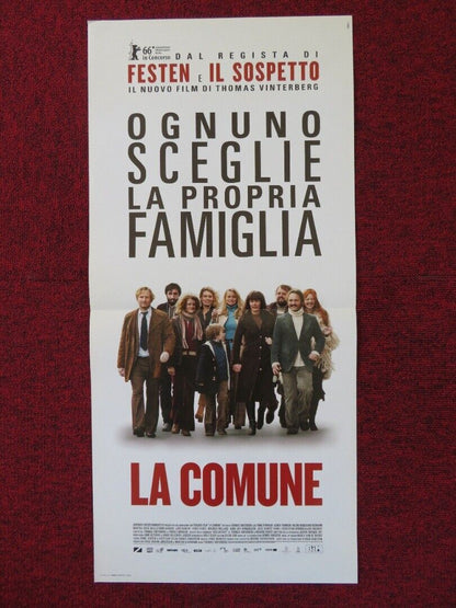 THE COMMUNE ITALIAN LOCANDINA (26.5"x12.5") POSTER TRINE DYRHOLM 2016