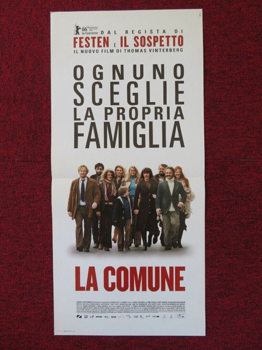 THE COMMUNE ITALIAN LOCANDINA (26.5"x12.5") POSTER TRINE DYRHOLM 2016