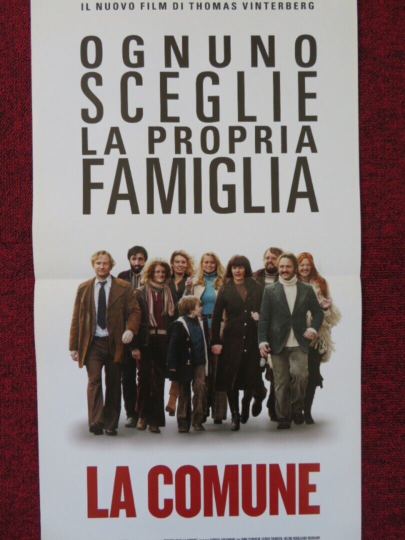 THE COMMUNE ITALIAN LOCANDINA (26.5"x12.5") POSTER TRINE DYRHOLM 2016