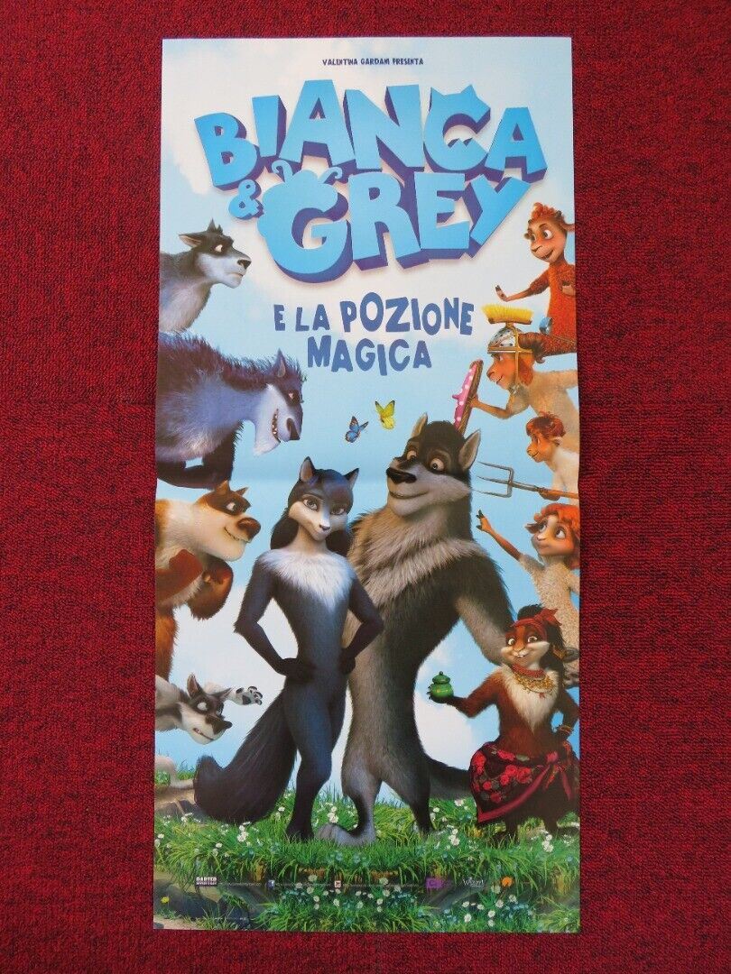 BIANCA AND GREY E LA POZIONE MAGICA ITALIAN LOCANDINA (26.5"x12.5") POSTER 2016