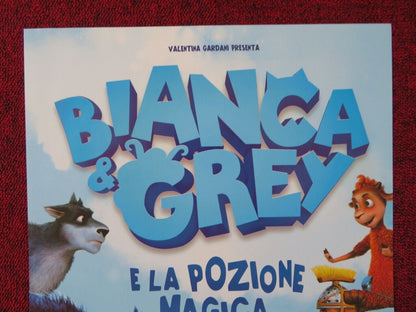 BIANCA AND GREY E LA POZIONE MAGICA ITALIAN LOCANDINA (26.5"x12.5") POSTER 2016