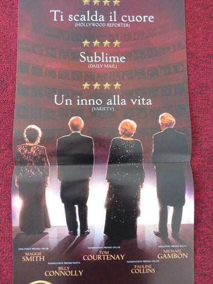 QUARTET ITALIAN LOCANDINA (26.5"x12.5") POSTER D HOFFMAN MAGGIE SMITH 2012