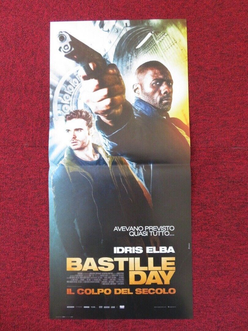 THE TAKE ITALIAN LOCANDINA (26.5"x12.5") POSTER IDRIS ELBA RICHARD MADDEN 2016