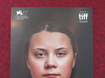 I AM GRETA  ITALIAN LOCANDINA (26.5"x12.5") POSTER GRETA THUNBERG 2020