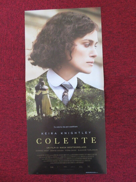 COLETTE ITALIAN LOCANDINA (26.5"x12.5") POSTER KEIRA KNIGHTLEY FIONA SHAW 2018