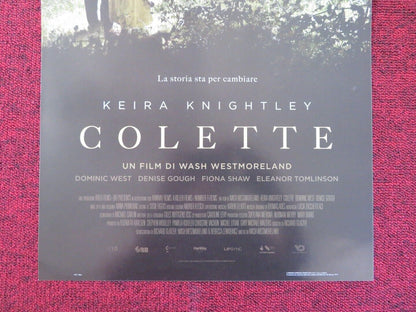 COLETTE ITALIAN LOCANDINA (26.5"x12.5") POSTER KEIRA KNIGHTLEY FIONA SHAW 2018