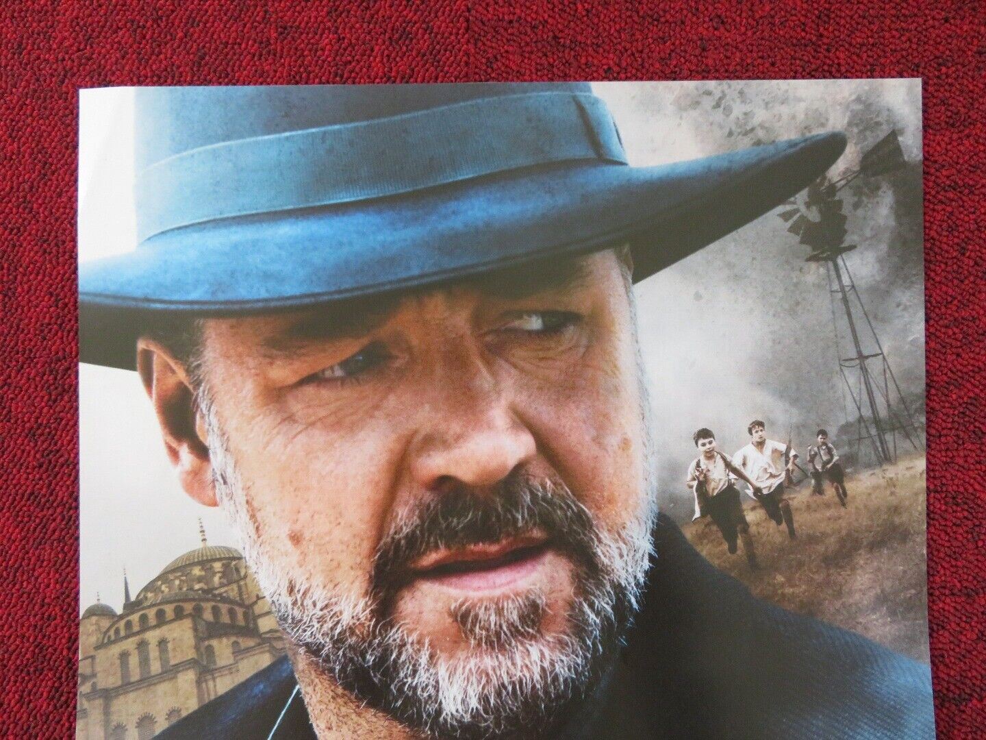 THE WATER DIVINER  ITALIAN LOCANDINA (26.5"x12.5") POSTER RUSSELL CROWE 2014