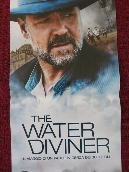 THE WATER DIVINER  ITALIAN LOCANDINA (26.5"x12.5") POSTER RUSSELL CROWE 2014