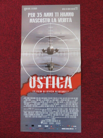 USTICA ITALIAN LOCANDINA (26.5"x12.5") POSTER MARCO LEONARDI CATERINA MORINO '16