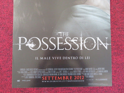 THE POSSESSION  ITALIAN LOCANDINA (26.5"x12.5") POSTER JEFFREY DEAN MORGAN 2012