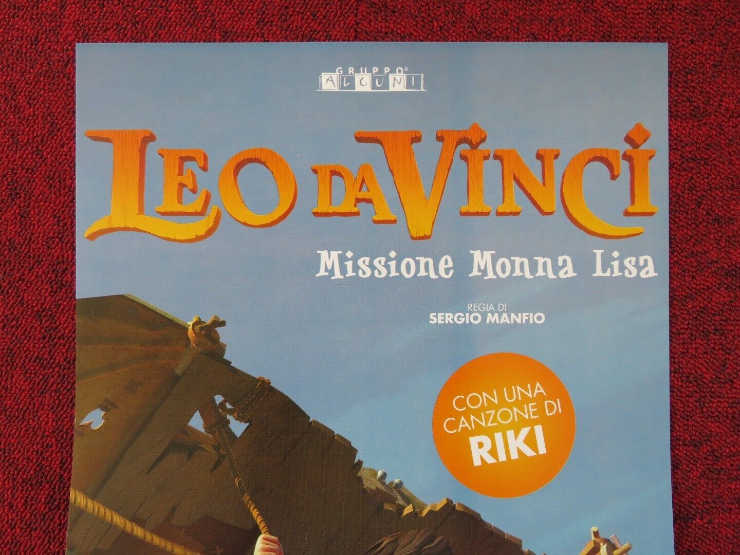 LEO DA VINCI: MISSION MONA LISA ITALIAN LOCANDINA (26.5"x12.5") POSTER 2018